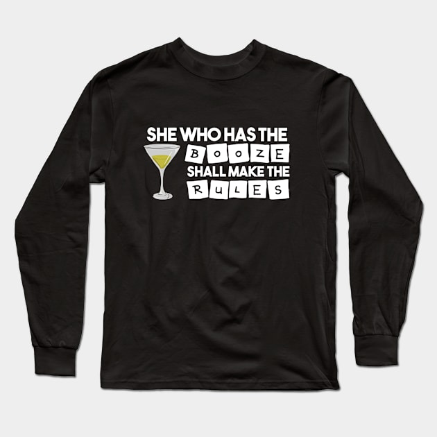 Barkeeper Woman Long Sleeve T-Shirt by TheBestHumorApparel